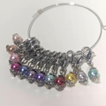 Pastel Pearl Stitch Marker Set – 12 Locking Markers for Knitting & Crochet