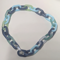Ocean Chain Link Bracelet – Large Size (Recycled Acrylic)
