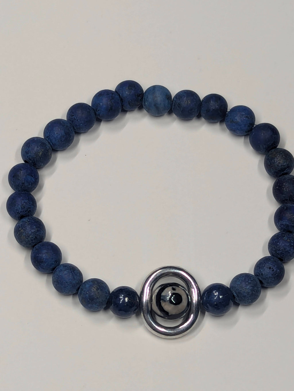 Watcher’s Eye Lapis Lazuli Stretch Bracelet