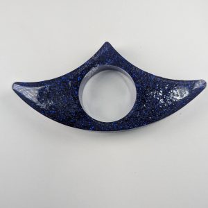 Midnight Blue Glitter Resin Page Holder – Galaxy Sparkle